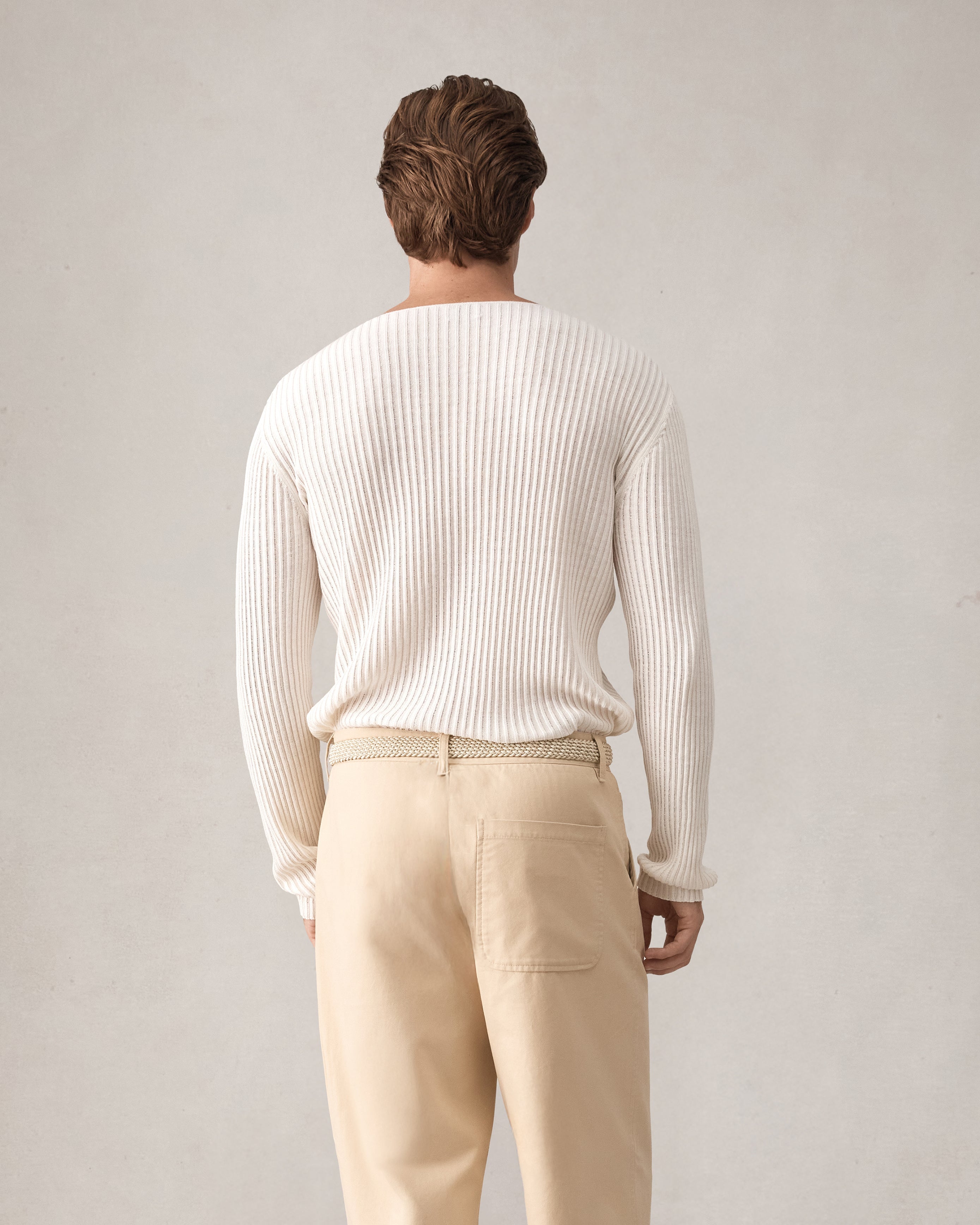 Somerset Knit - White