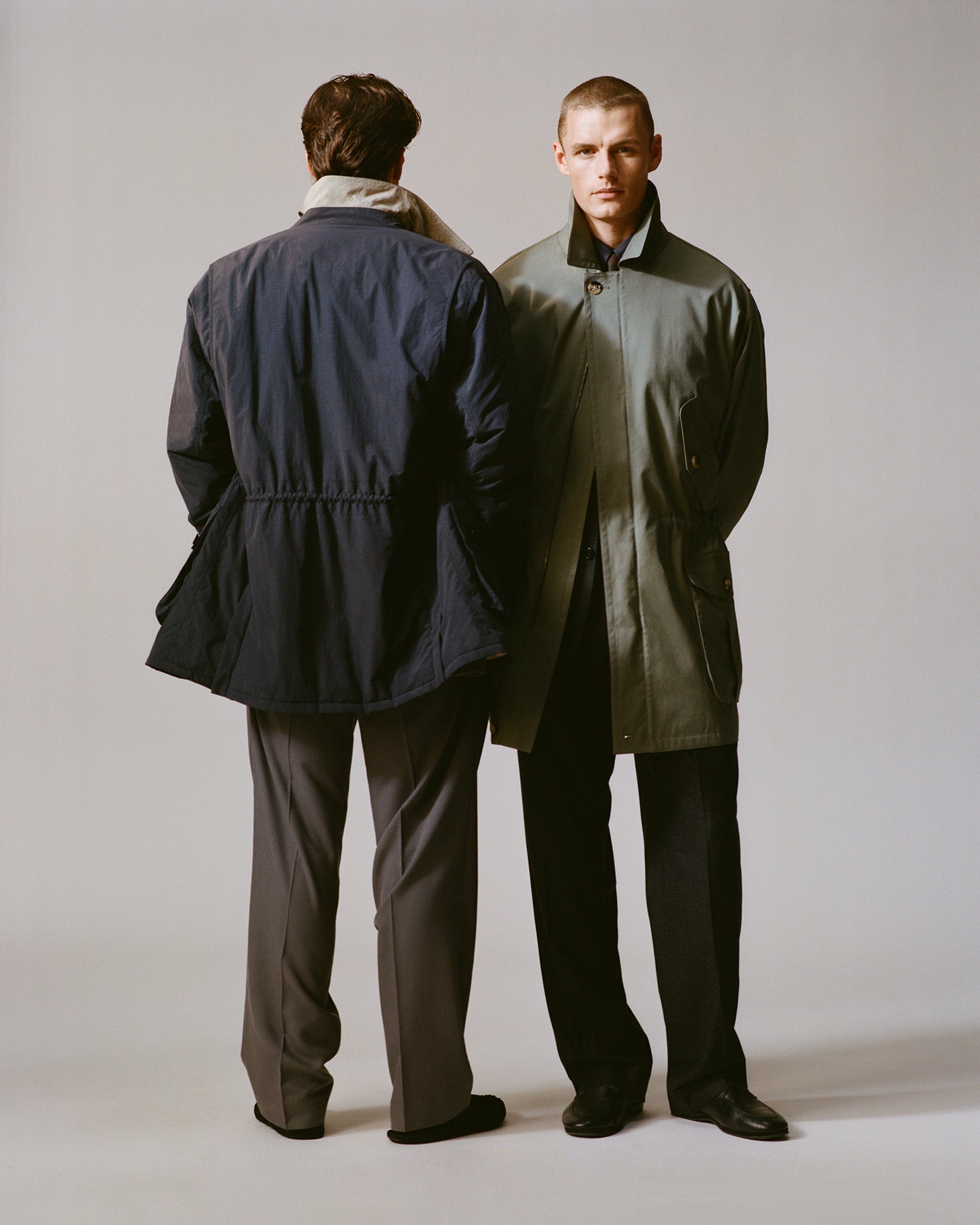 Campagna Coat - Navy