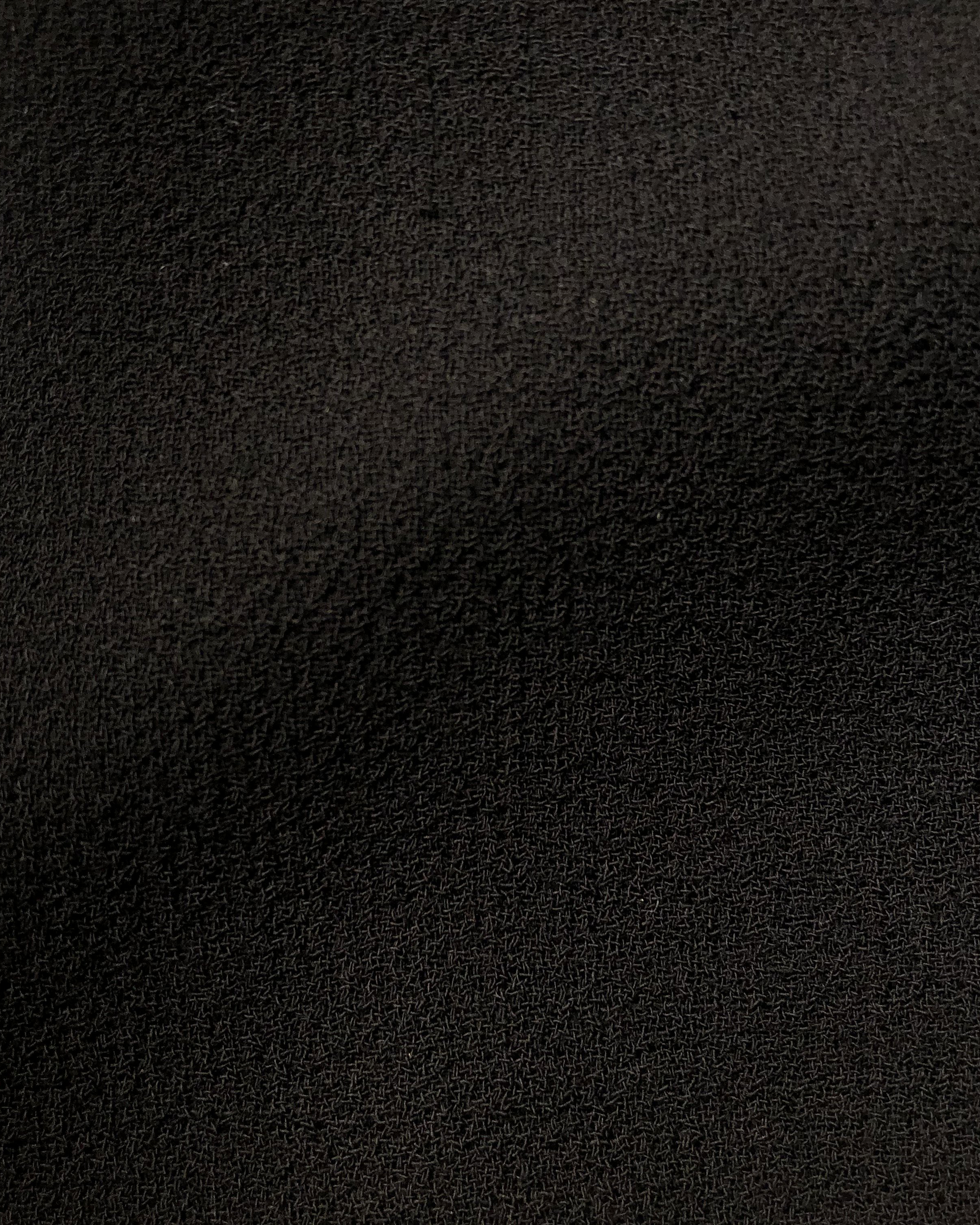 Black Crepe Corta Jacket | P Johnson
