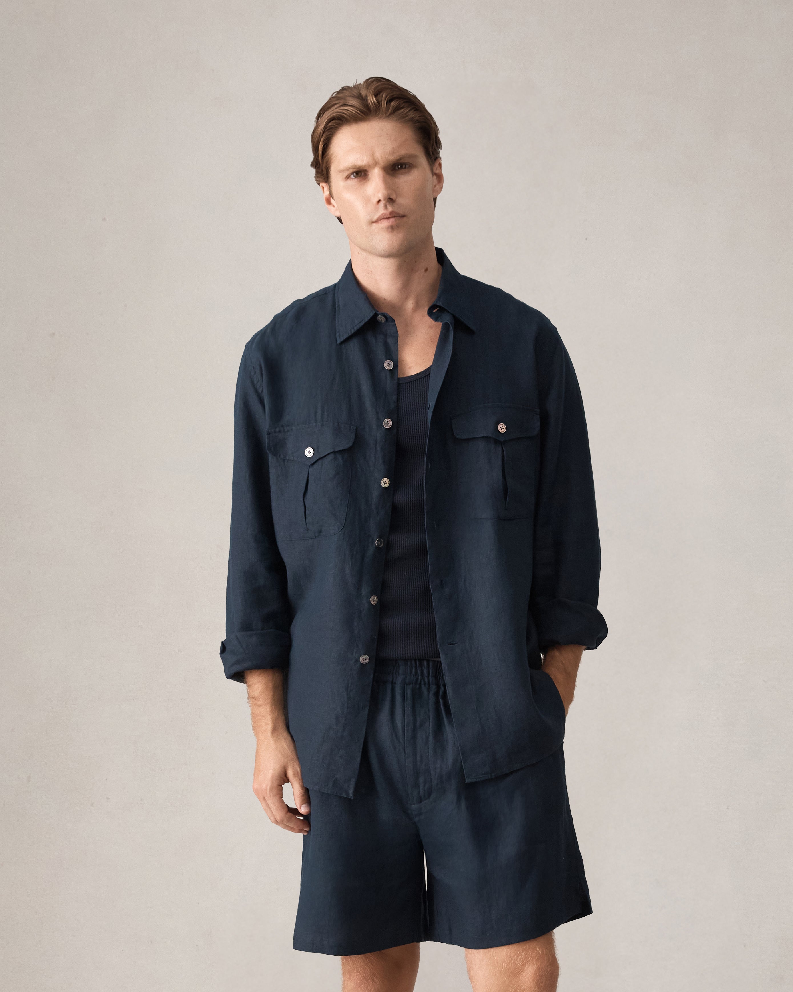 Willis Shirt - Navy