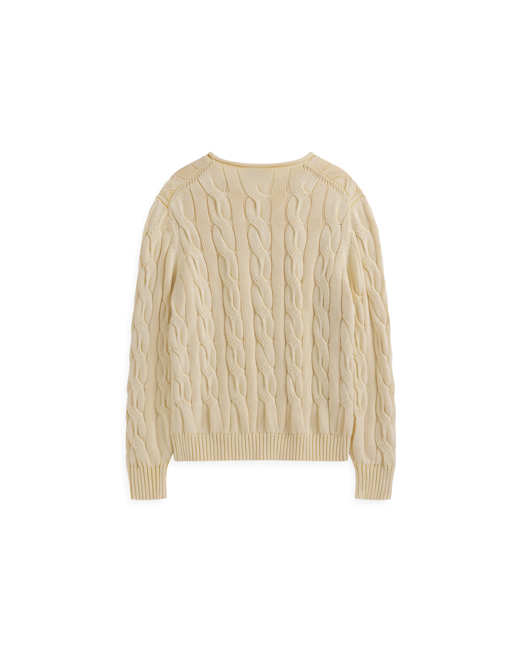 Yachtie Cable Sweater - Butter
