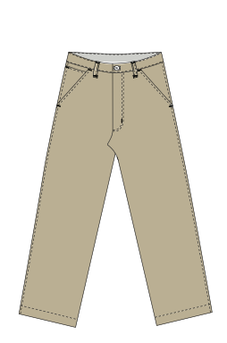 Hendy Femme Trouser - Sand