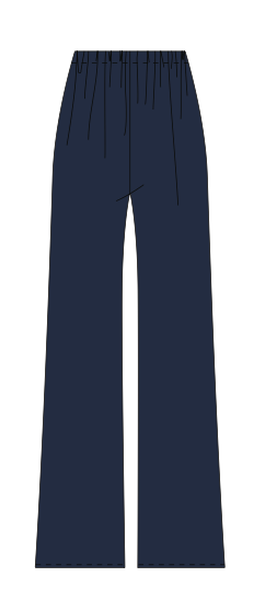 New Marella Trouser - Navy Terry