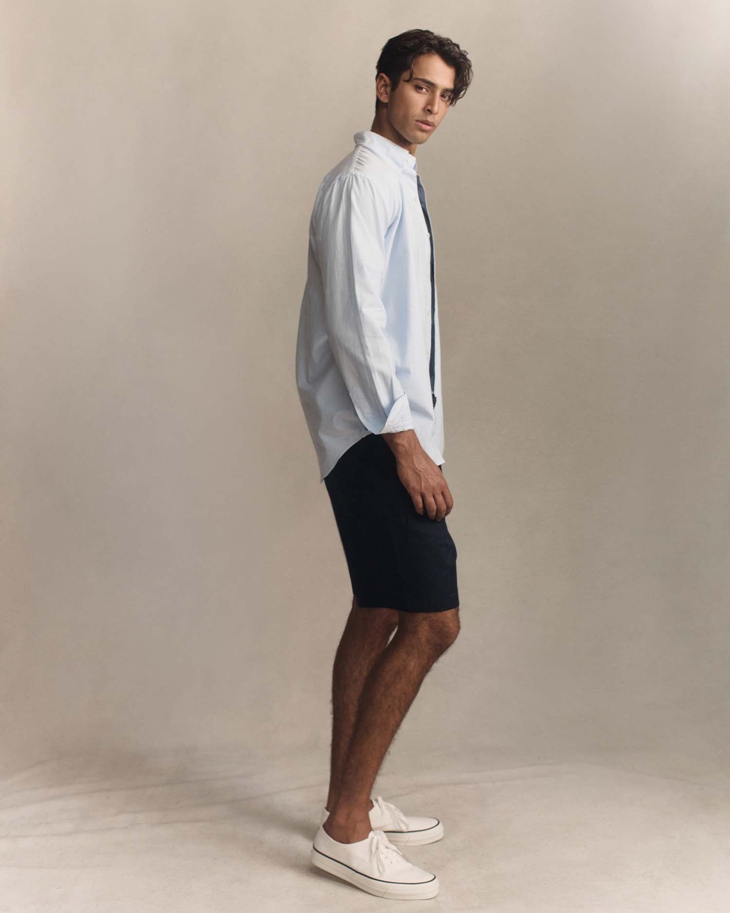 Oxford Shirt - Light Blue | P Johnson