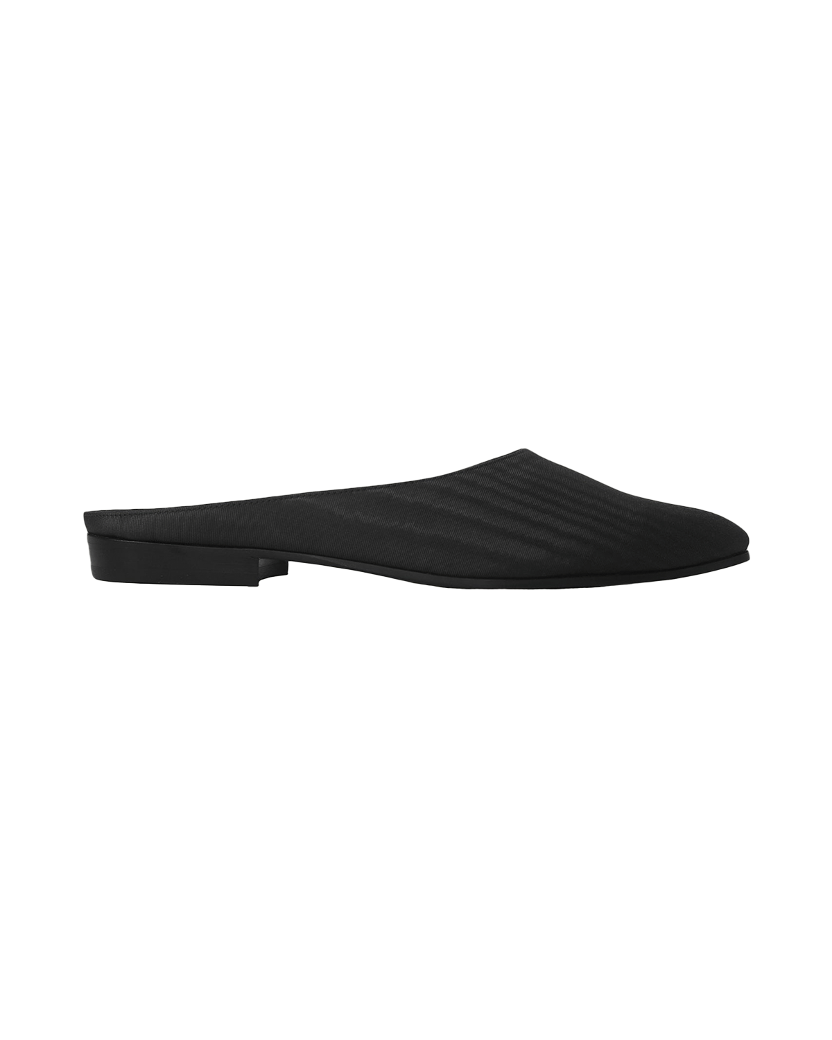 Moire Femme Mule - Black