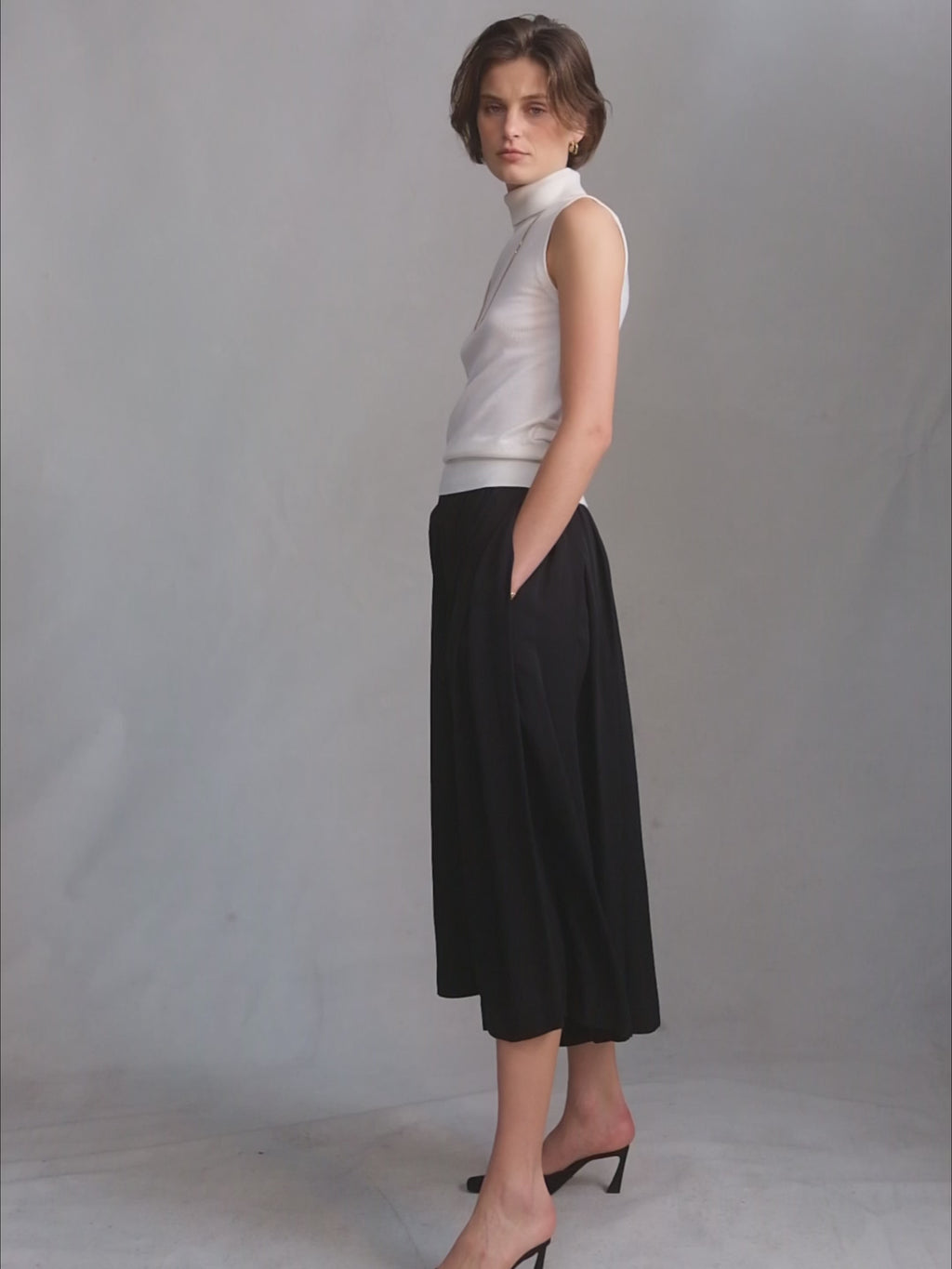 Cass Culottes - Black | P Johnson