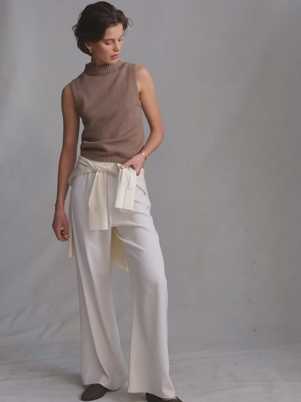 Annie Top - Taupe | P Johnson