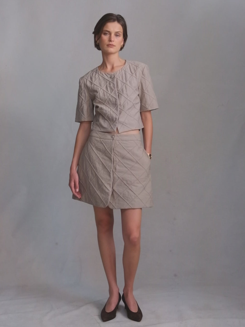 Flo Skirt - Sage Rope | P Johnson